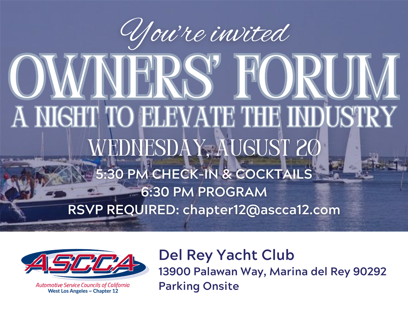 Del Rey Yacht Club, Marina Del Rey