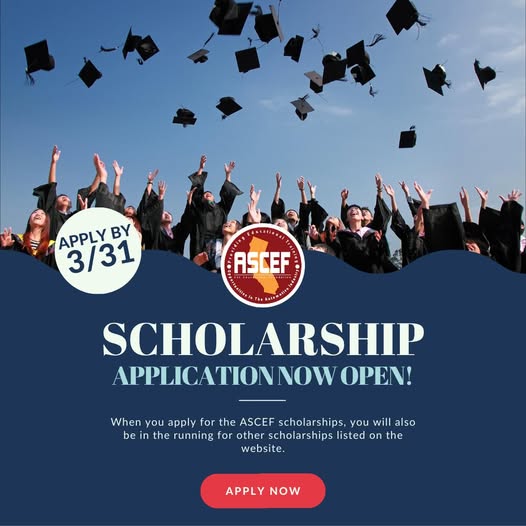 ASCEF Scholarship Application Now Open